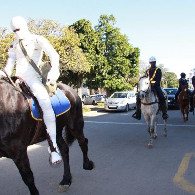 “Voices”, Spier Contemporary, 2010 performance art by Maurice Mbikayi