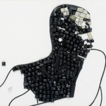 Mixed Media art by Maurice Mbikayi